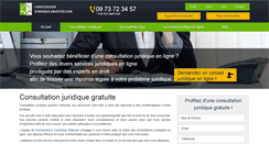 Desktop Screenshot of consultation-juridique-gratuite.com